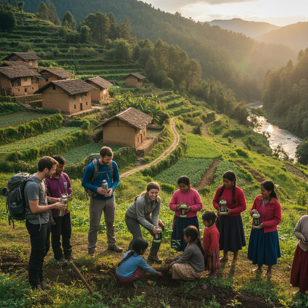 Fair trade/local interaction