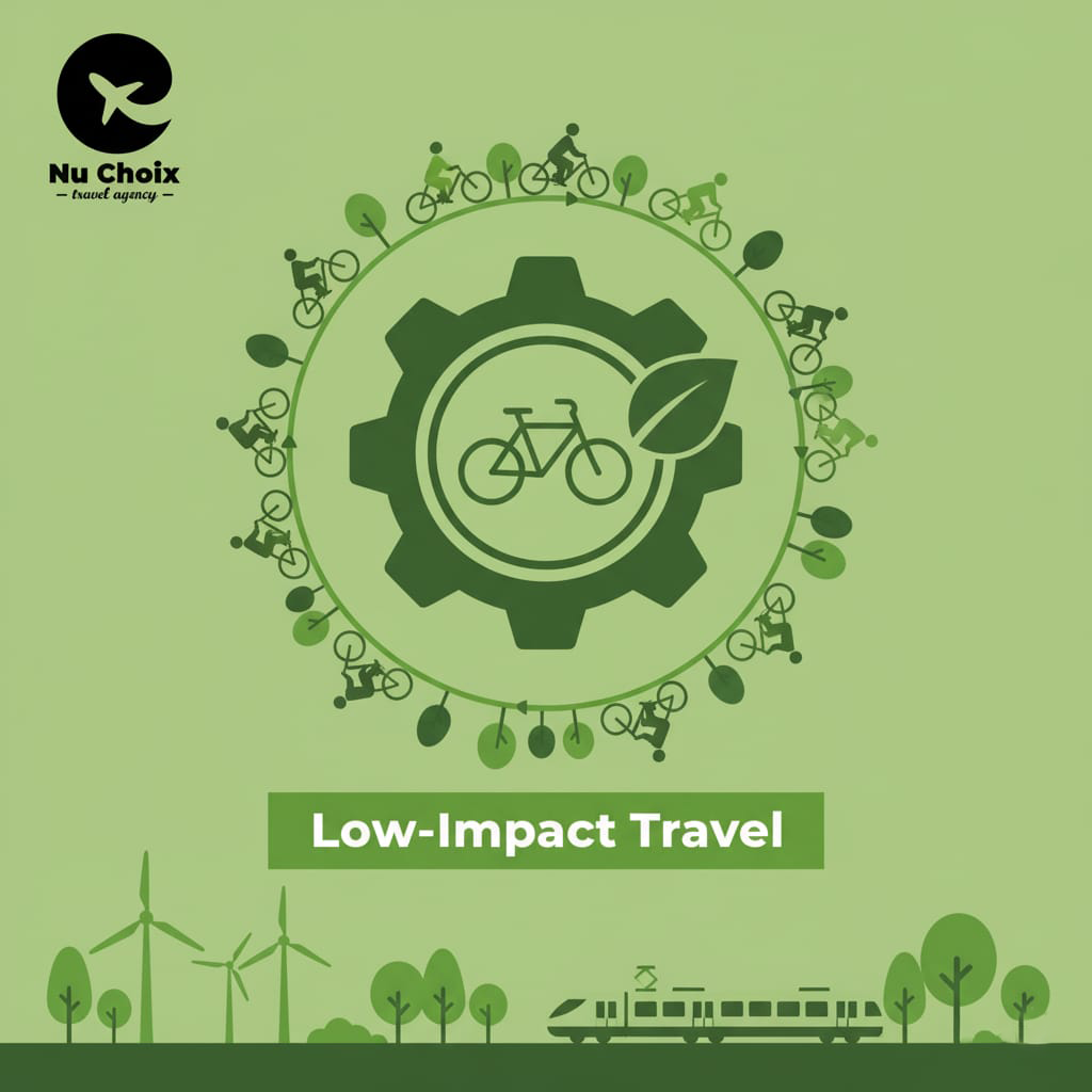Low-impact cycling travel